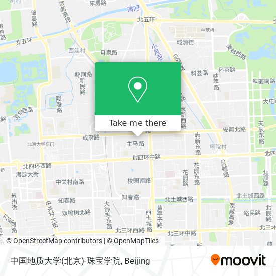 中国地质大学(北京)-珠宝学院 map