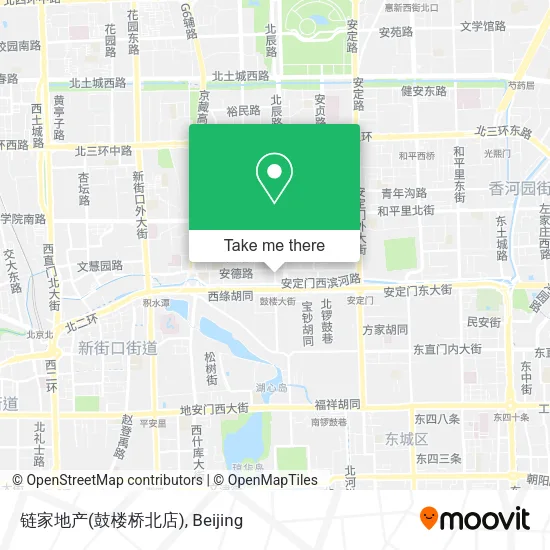 链家地产(鼓楼桥北店) map