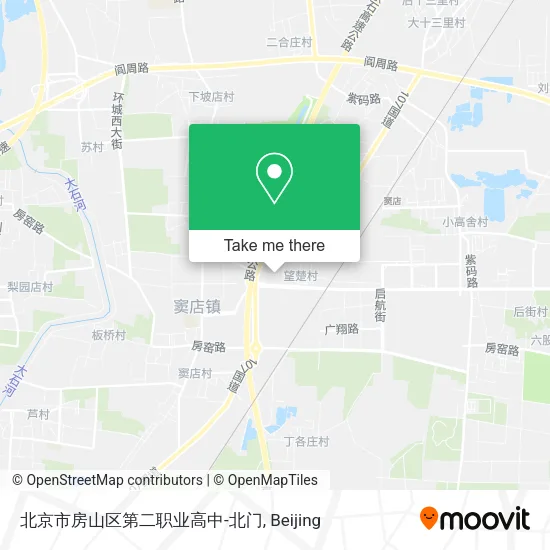 北京市房山区第二职业高中-北门 map