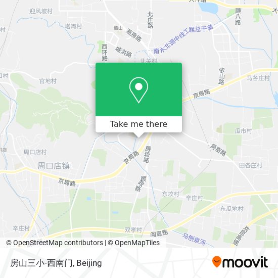 房山三小-西南门 map