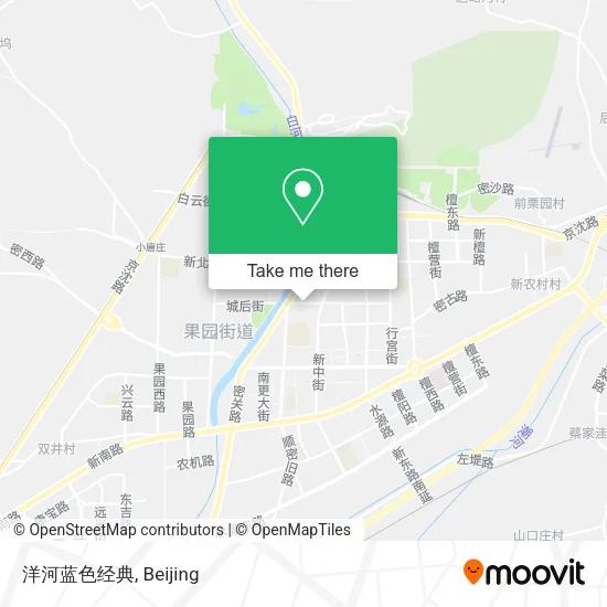 洋河蓝色经典 map