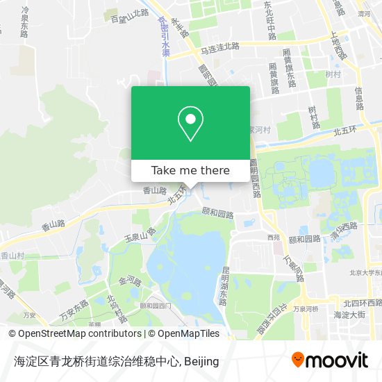 海淀区青龙桥街道综治维稳中心 map