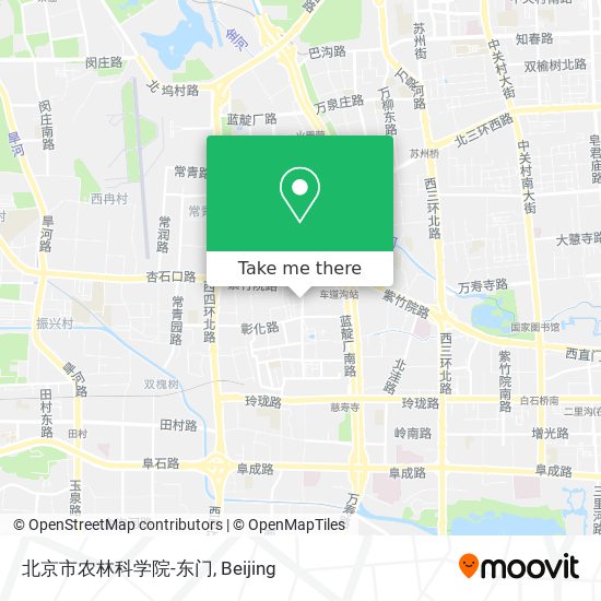 北京市农林科学院-东门 map