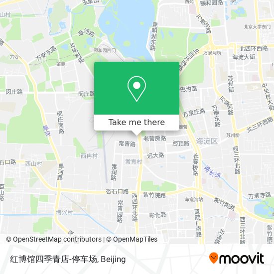 红博馆四季青店-停车场 map