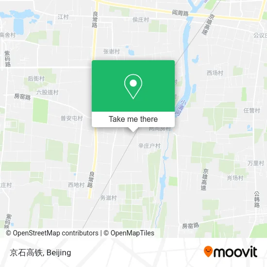 京石高铁 map