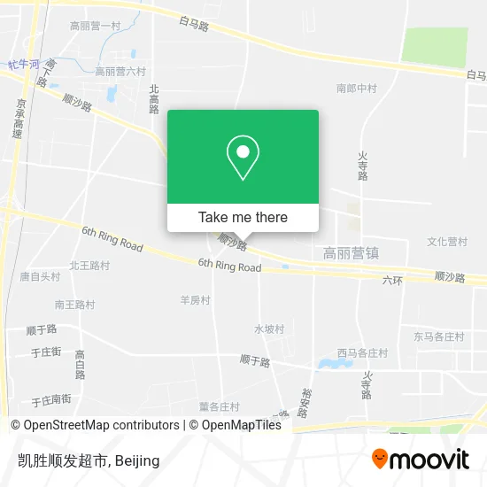 凯胜顺发超市 map
