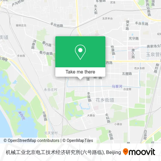 机械工业北京电工技术经济研究所(六号路临) map