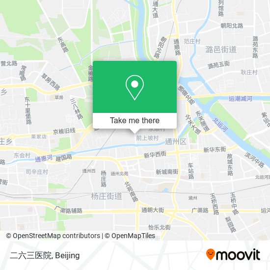 二六三医院 map