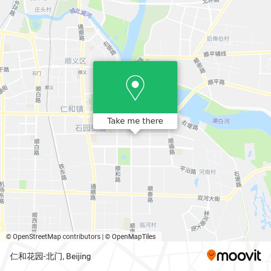 仁和花园-北门 map