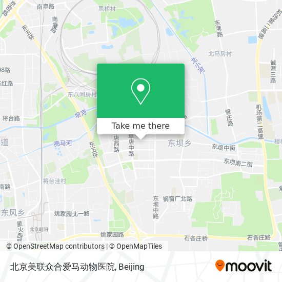 北京美联众合爱马动物医院 map