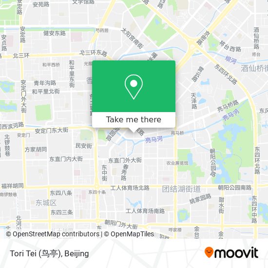 Tori Tei (鸟亭) map