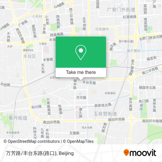 万芳路/丰台东路(路口) map