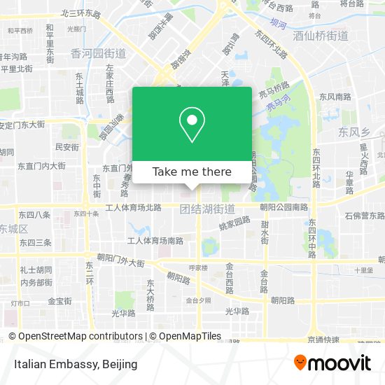 Italian Embassy map
