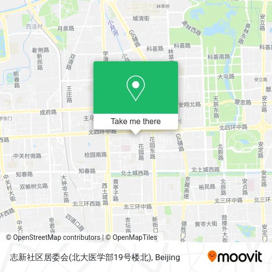 志新社区居委会(北大医学部19号楼北) map