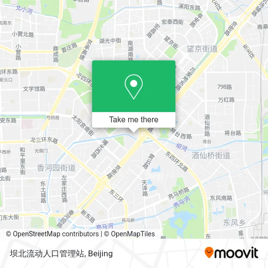 坝北流动人口管理站 map