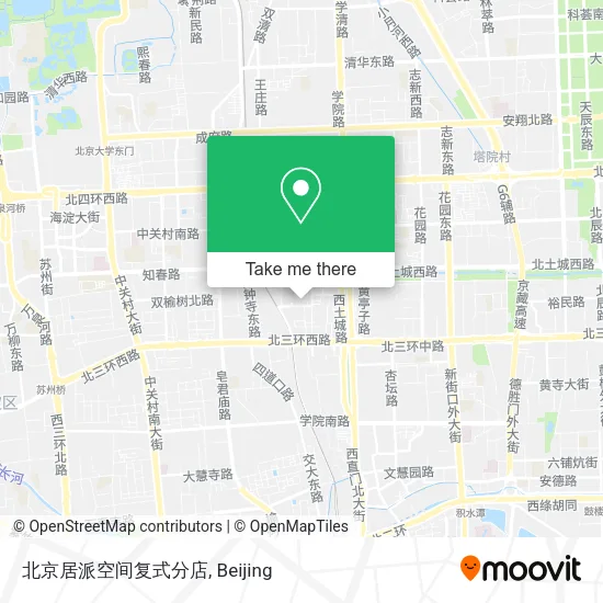 北京居派空间复式分店 map