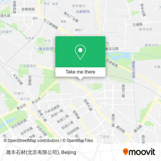 晟丰石材(北京有限公司) map