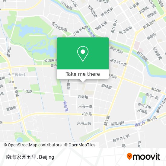 南海家园五里 map