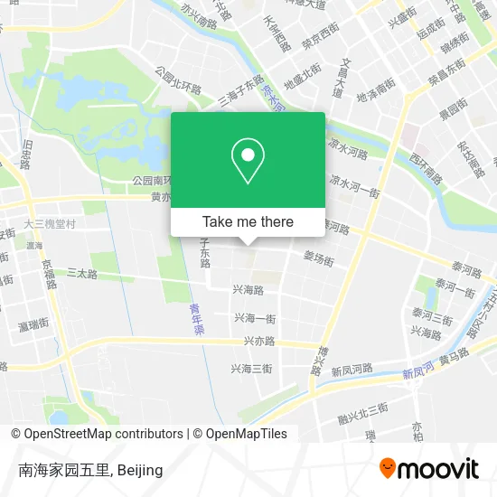 南海家园五里 map