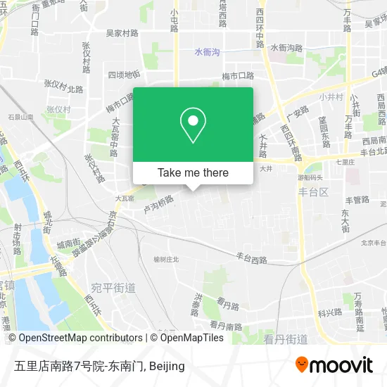 五里店南路7号院-东南门 map