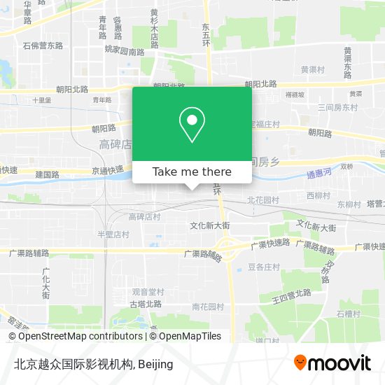 北京越众国际影视机构 map
