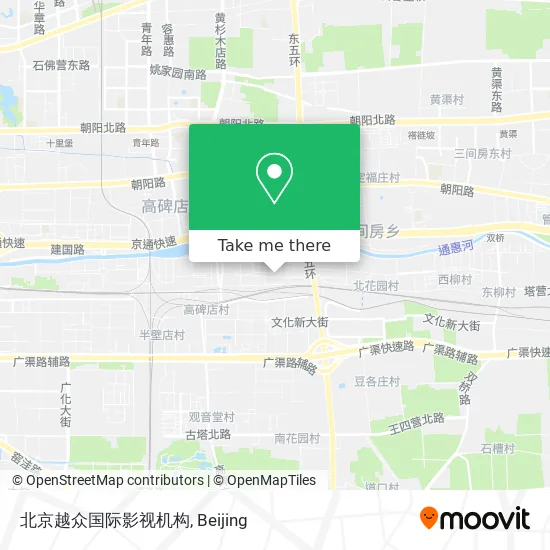 北京越众国际影视机构 map