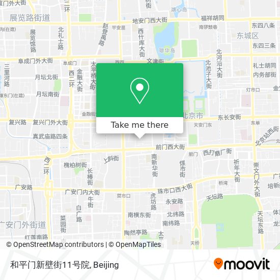 和平门新壁街11号院 map