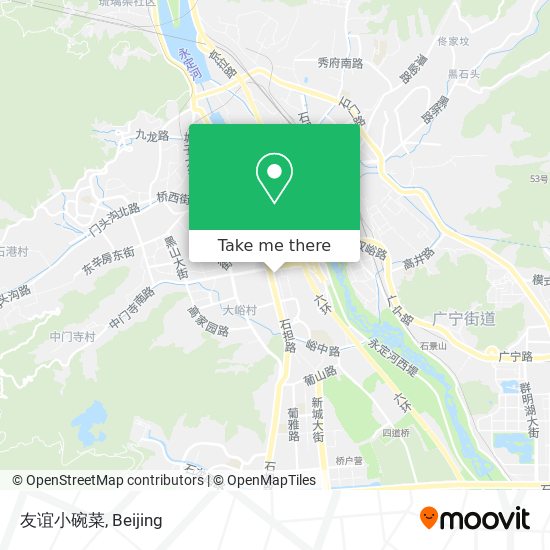 友谊小碗菜 map