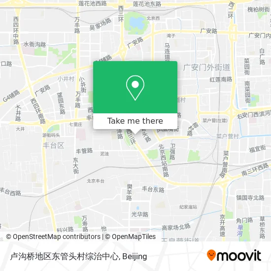 卢沟桥地区东管头村综治中心 map
