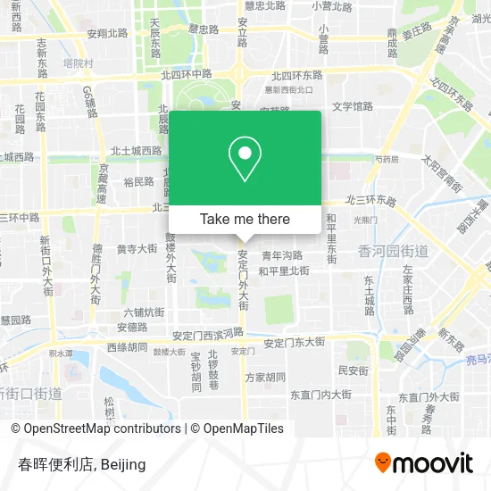 春晖便利店 map