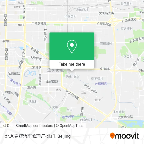 北京春辉汽车修理厂-北门 map