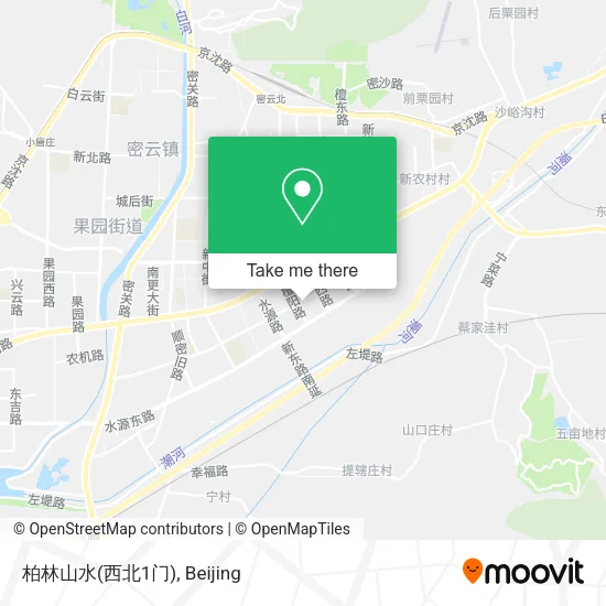 柏林山水(西北1门) map