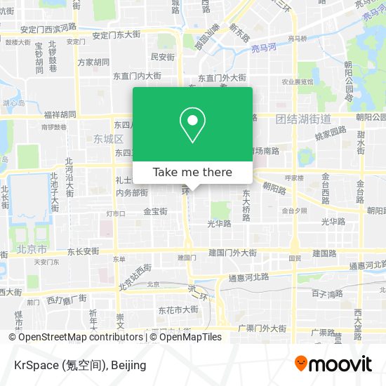 KrSpace (氪空间) map