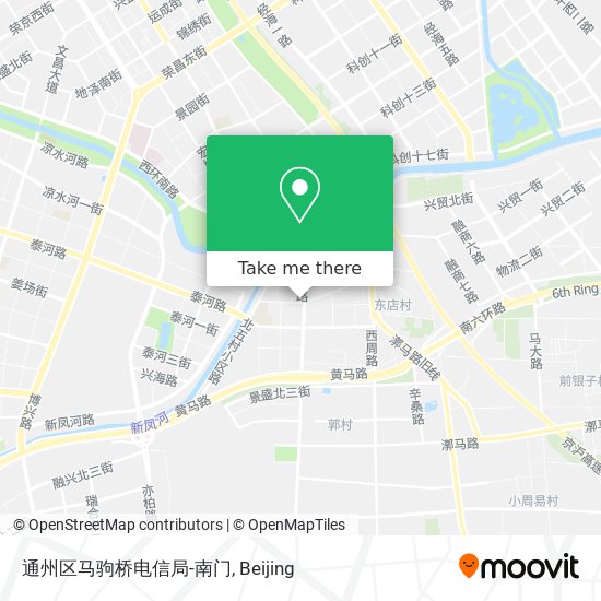 通州区马驹桥电信局-南门 map