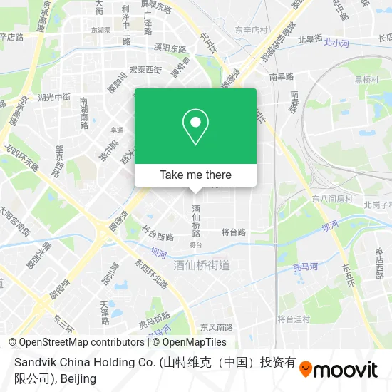 Sandvik China Holding Co. (山特维克（中国）投资有限公司) map