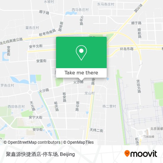 聚鑫源快捷酒店-停车场 map