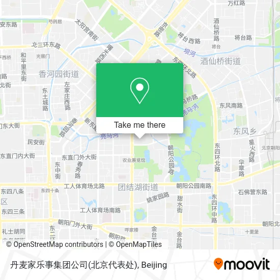丹麦家乐事集团公司(北京代表处) map