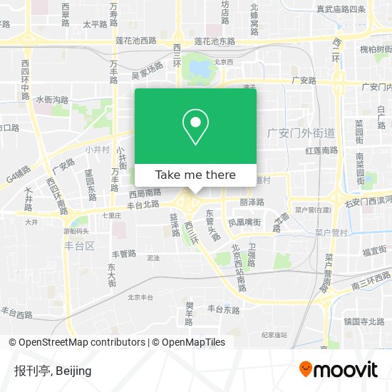 报刊亭 map