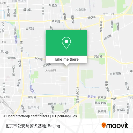 北京市公安局警犬基地 map
