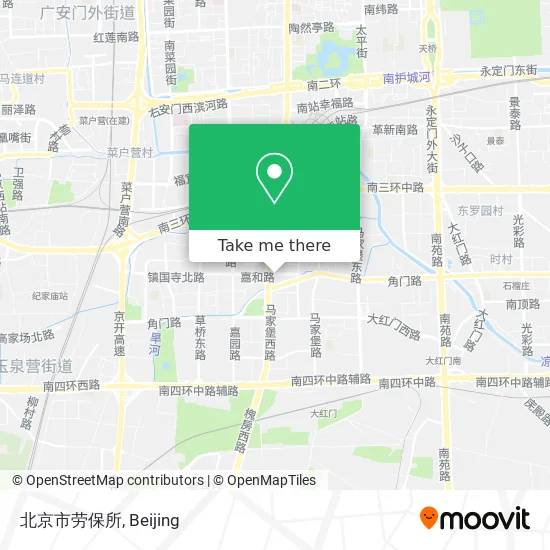 北京市劳保所 map
