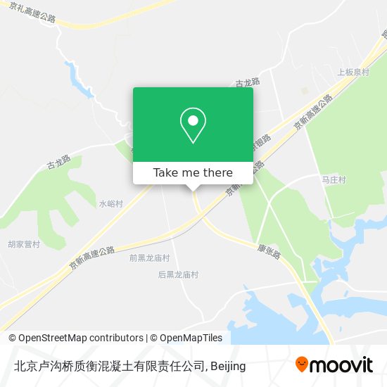 北京卢沟桥质衡混凝土有限责任公司 map