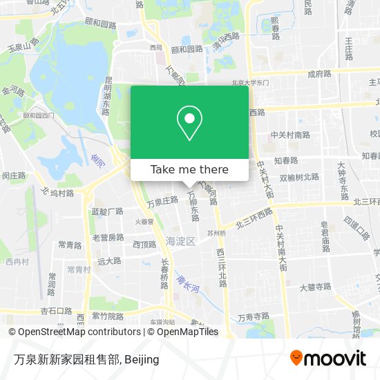 万泉新新家园租售部 map