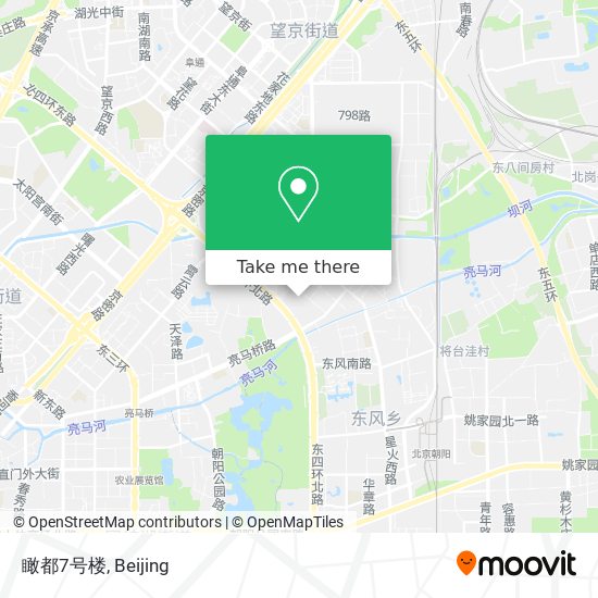 瞰都7号楼 map
