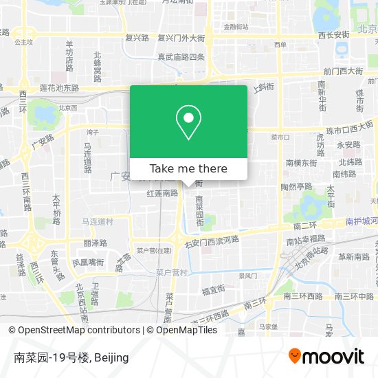 南菜园-19号楼 map