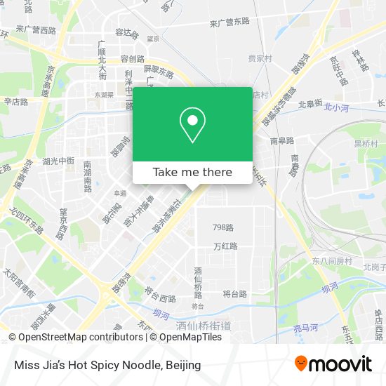 Miss Jia’s Hot Spicy Noodle map