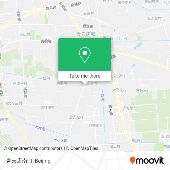 青云店南口 map