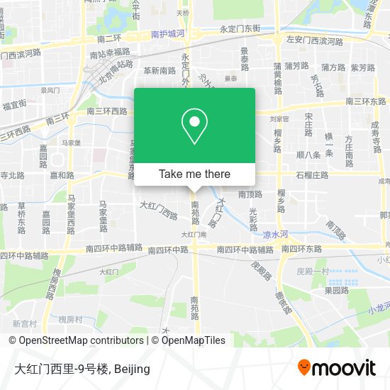 大红门西里-9号楼 map