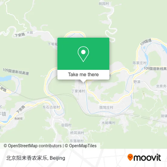 北京阳来香农家乐 map