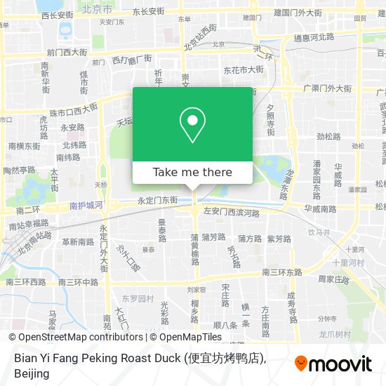 Bian Yi Fang Peking Roast Duck (便宜坊烤鸭店) map