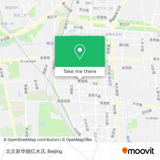 北京新华德亿水店 map